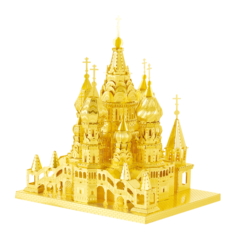 B22231T瓦西里大教堂(金色)